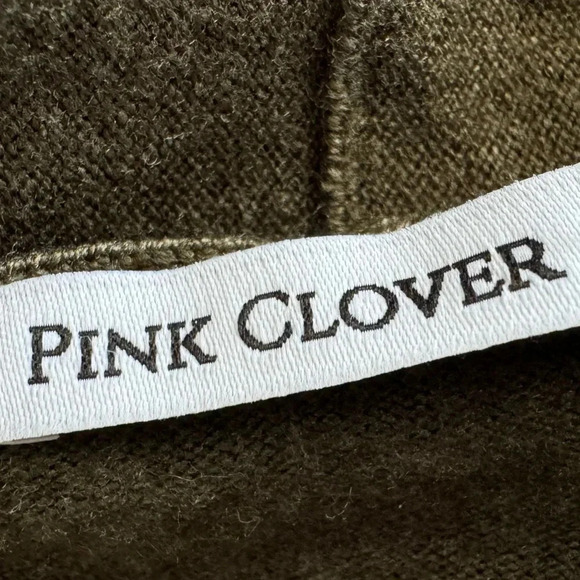 NWT Pink Clover Stitch Fix Cardigan Autumn Olive Green Sweater Long Sleeve XS - Picture 9 of 9